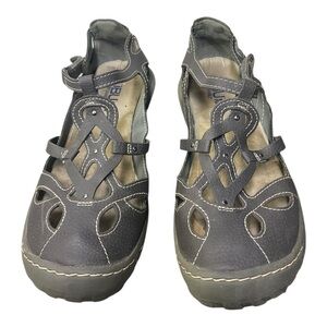 👟‎ JBU by Jambu Women’s Black Memory Foam Mary Jane Comfort Shoes Size 8.5